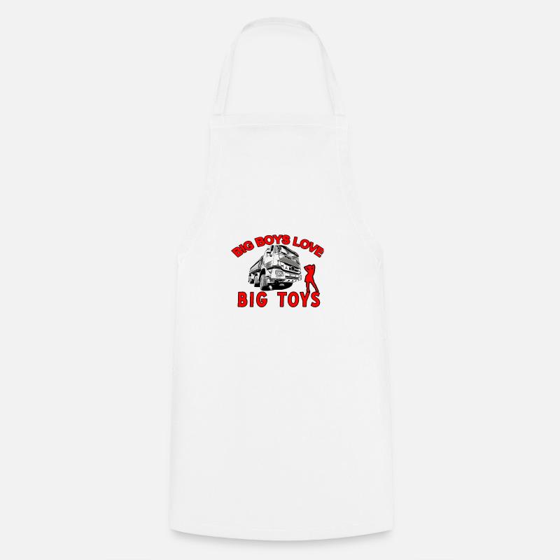 Trucks - Cooking Apron - white