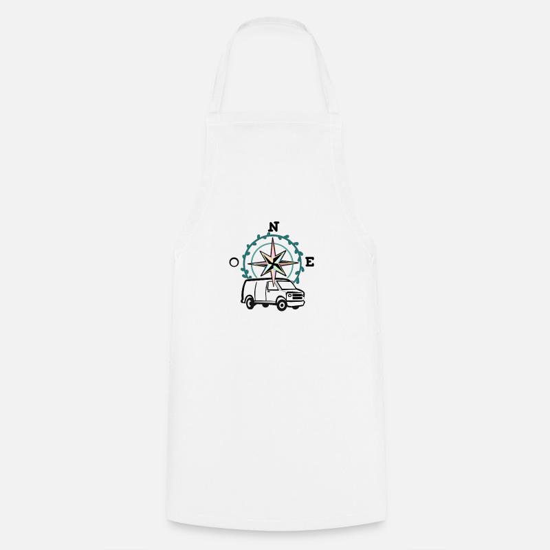 VAN LIFE VANLIFER NOMADS - Tablier de cuisine - blanc
