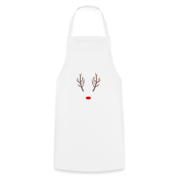 Renne - Tablier de cuisine - blanc - Devant - AI Model Male 185 dark (185cm)