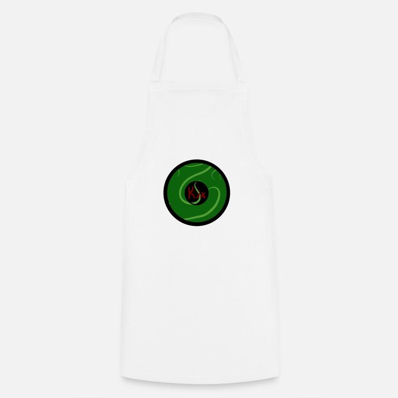 Logo circle - Kochschürze - Weiß