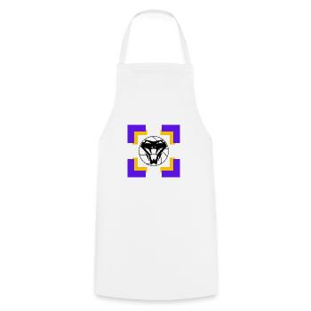 Mamba Forever T-Shirt.Design pour tous les fans de Kobe - Tablier de cuisine - blanc - Devant - AI Model Male 185 dark (185cm)