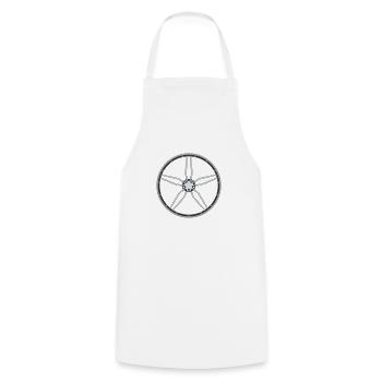 Rim 2 - Cooking Apron - white - Front - AI Model Male 185 dark (185cm)
