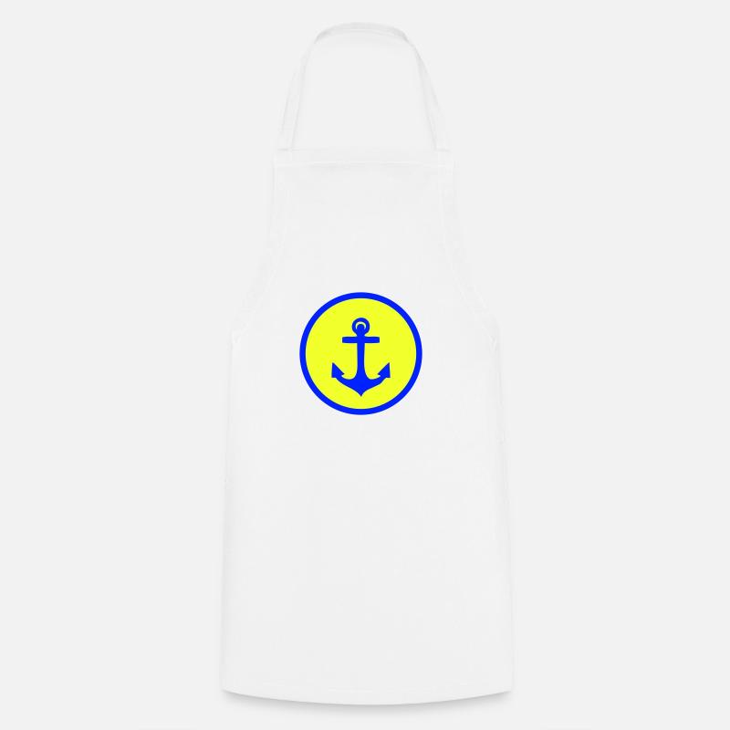 Ancre - Tablier de cuisine - blanc
