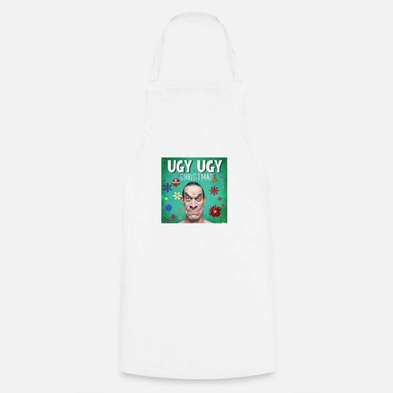 Noël moche - Tablier de cuisine - blanc