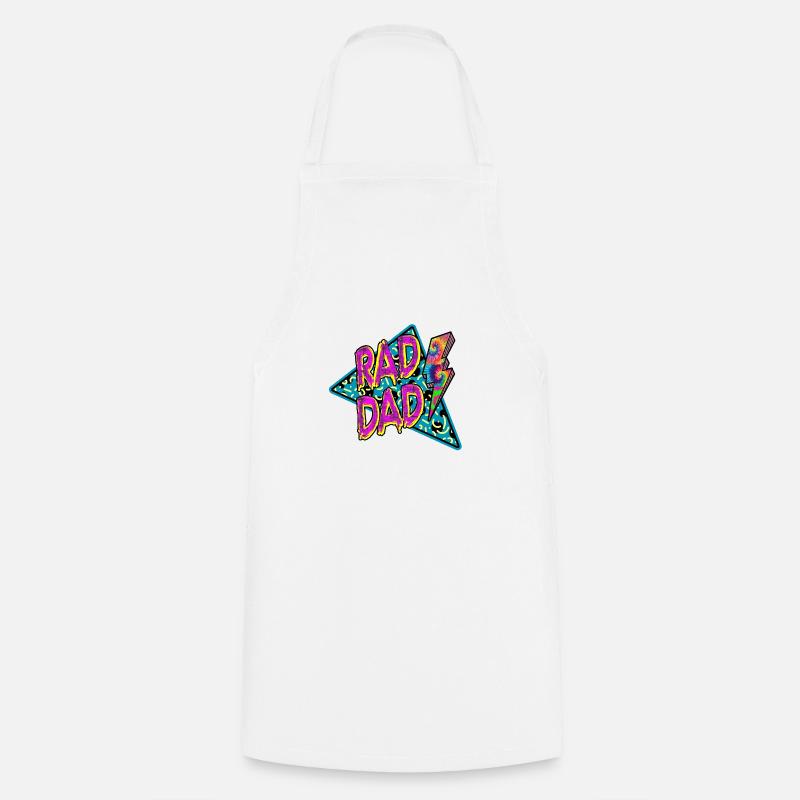 RAD DAD - Cooking Apron - white