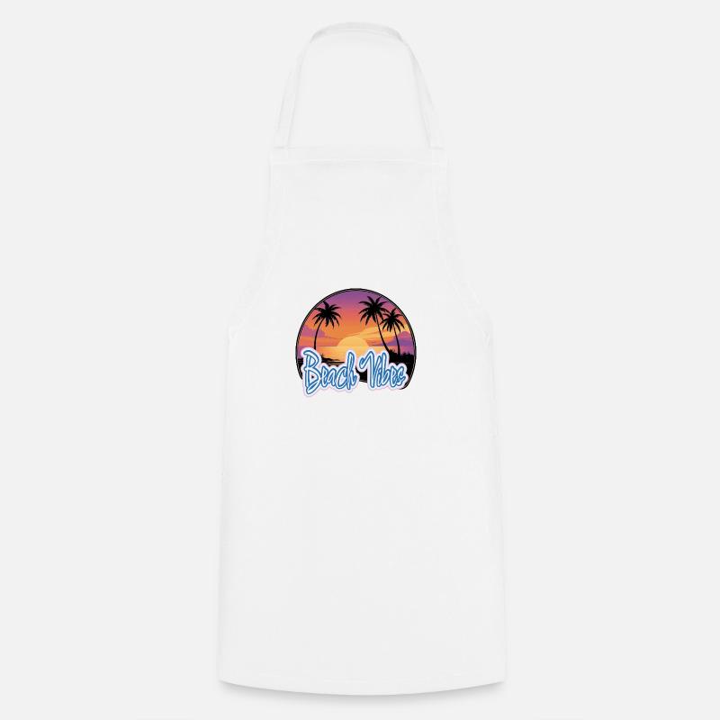 Sunset - Cooking Apron - white