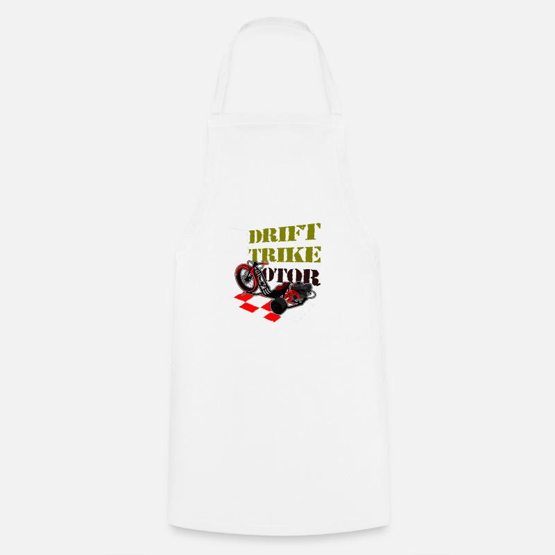 Drift Trike - Cooking Apron - white