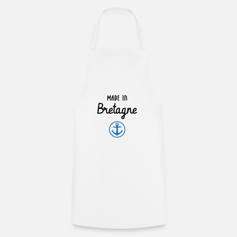 Made in Bretagne - Tablier de cuisine - blanc