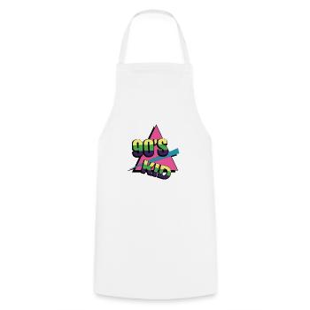 Proverbes des années 1990 Idée cadeau des années 90 - Tablier de cuisine - blanc - Devant - AI Model Male 185 dark (185cm)