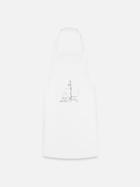 Grafik eines 470er auf Shirts & Tassen - Kochschürze - Weiß