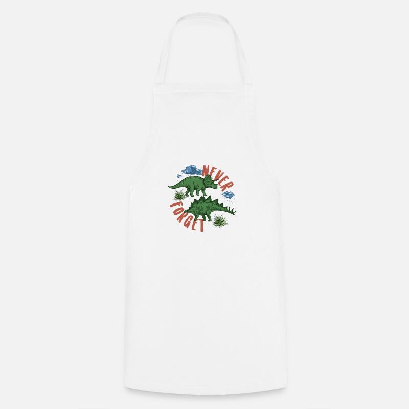 Never Forget! - Tablier de cuisine - blanc