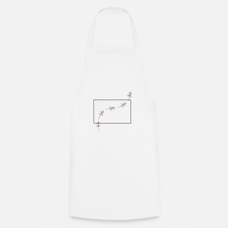 Gecko - Tablier de cuisine - blanc