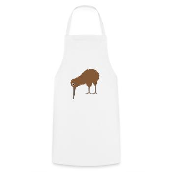 Kiwi - Tablier de cuisine - blanc - Devant - AI Model Male 185 dark (185cm)
