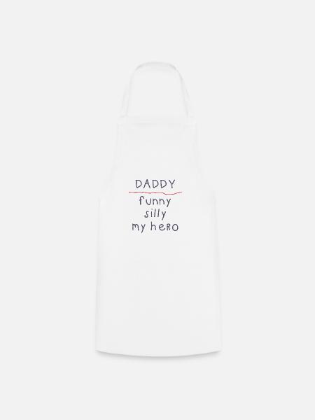 daddy - Kochschürze - Weiß