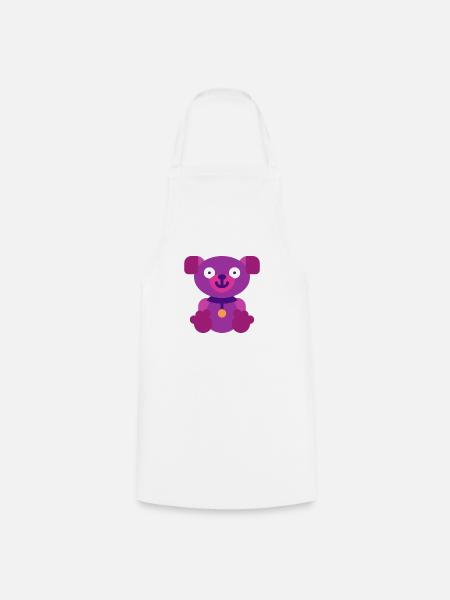 puppy - Cooking Apron - white