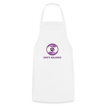 Logo colour 3 - Kochschürze - Weiß - Vorne - AI Model Male 185 dark (185cm)