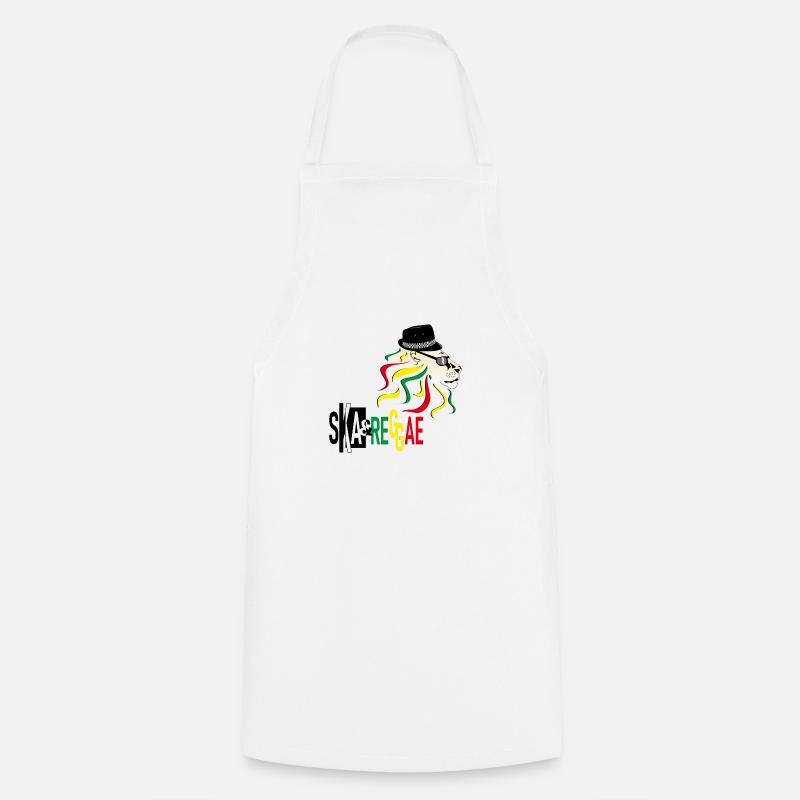 Ska & Reggae - Tablier de cuisine - blanc