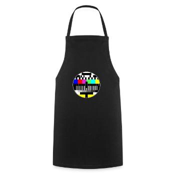 Mire - Tablier de cuisine - noir - Devant - AI Model Male 185 dark (185cm)