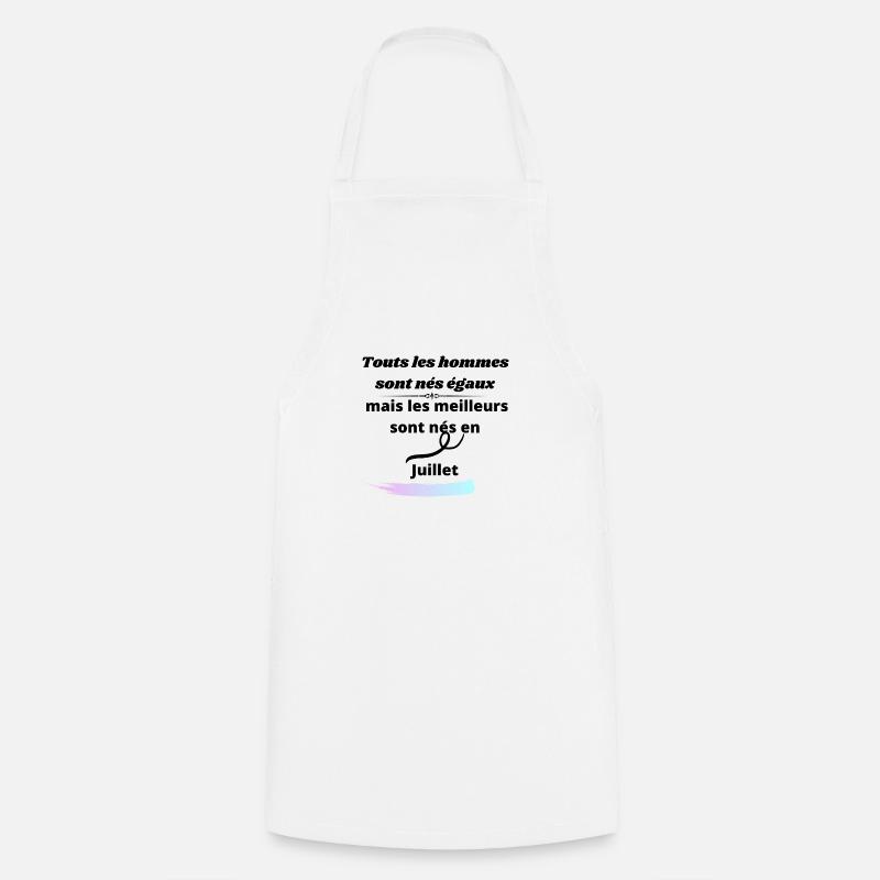 Mon Mois - Tablier de cuisine - blanc