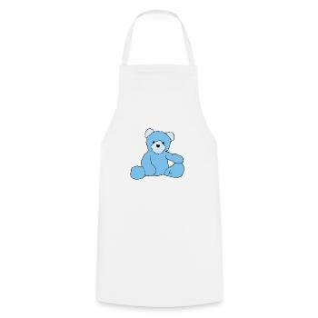Teddy - Tablier de cuisine - blanc - Devant - AI Model Male 185 dark (185cm)
