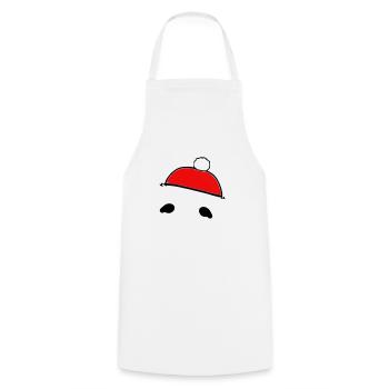 Sloth Christmas Cute Sloth Vector 4 - Cooking Apron - white - Front - AI Model Male 185 dark (185cm)