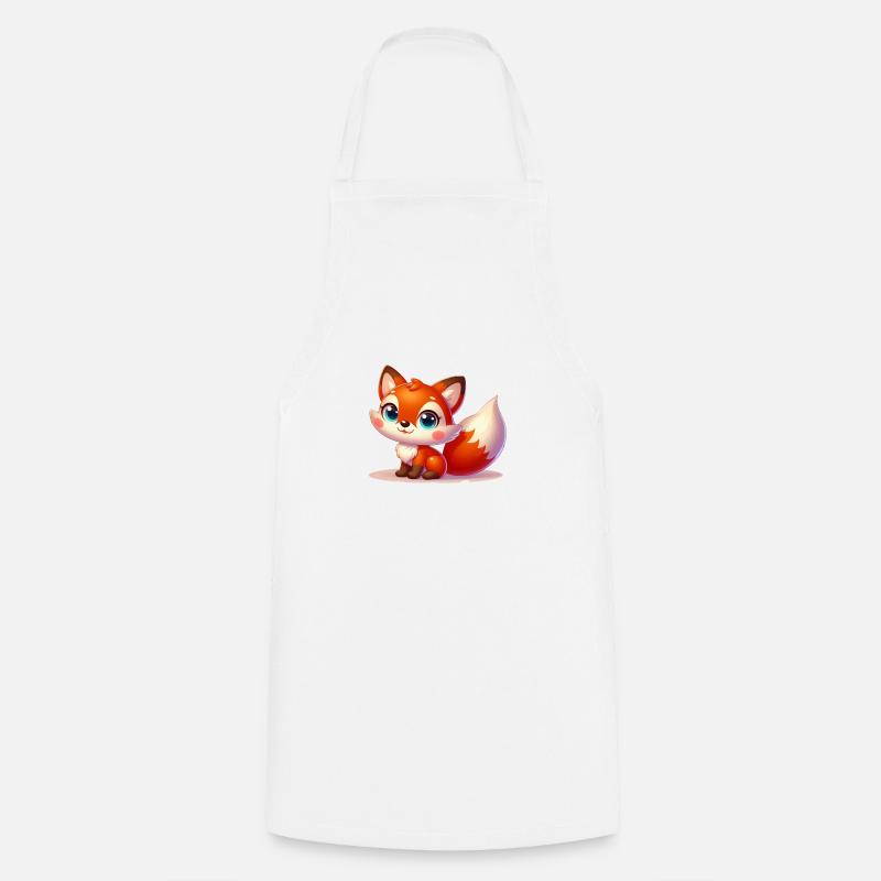 FOX 3 - Cooking Apron - white