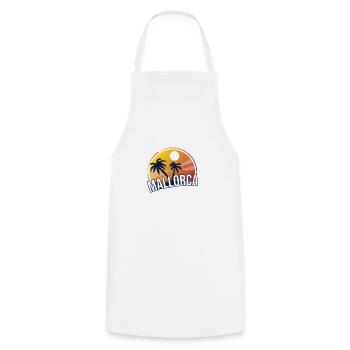 MALLORCA 3 - Tablier de cuisine - blanc - Devant - AI Model Male 185 dark (185cm)