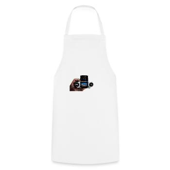 appareil photo - Tablier de cuisine - blanc - Devant - AI Model Male 185 dark (185cm)