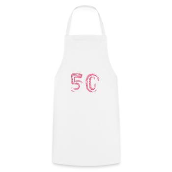50th Birthday Years Gift Birthday Day of Honor - Cooking Apron - white - Front - AI Model Male 185 dark (185cm)