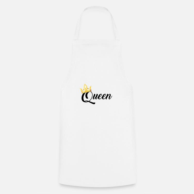Queen - Tablier de cuisine - blanc