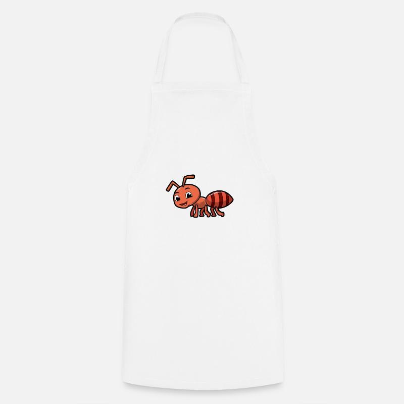 fourmi - Tablier de cuisine - blanc