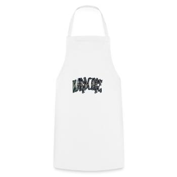 hardcore V2 - Tablier de cuisine - blanc - Devant - AI Model Male 185 dark (185cm)