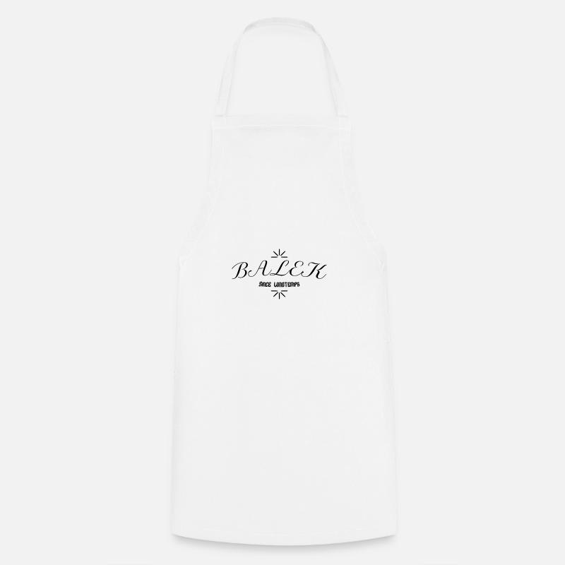 Balek since longtemps - Tablier de cuisine - blanc