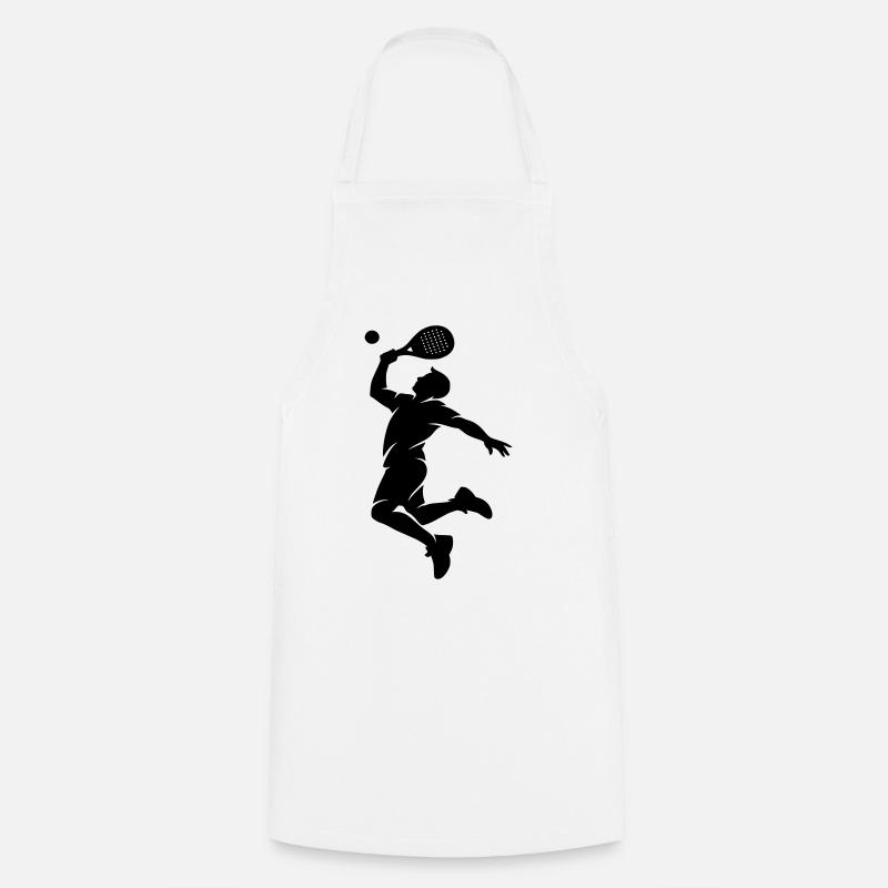 Men's padel smash - Cooking Apron - white