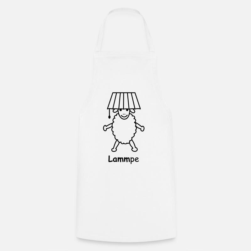 TIB_Lamm-pe - Kochschürze - Weiß