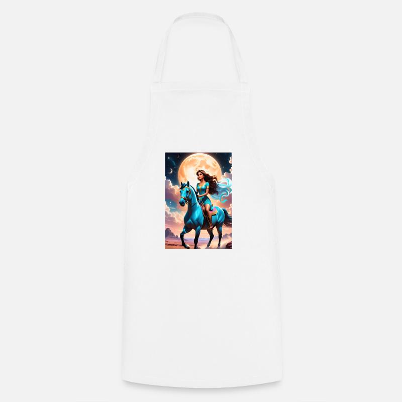 personalisiertes Design-Muttergeschenk - Kochschürze - Weiß