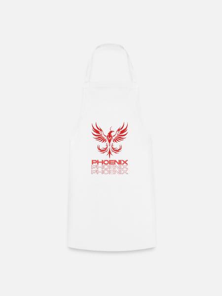 Phoenix - Kochschürze - Weiß
