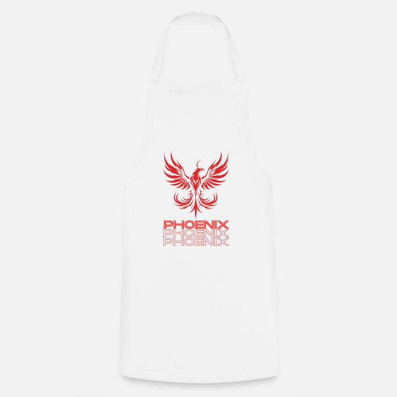 Phoenix - Kochschürze - Weiß