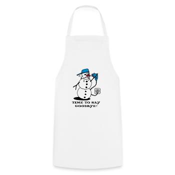 winter_ade_weiss - Tablier de cuisine - blanc - Devant - AI Model Male 185 dark (185cm)