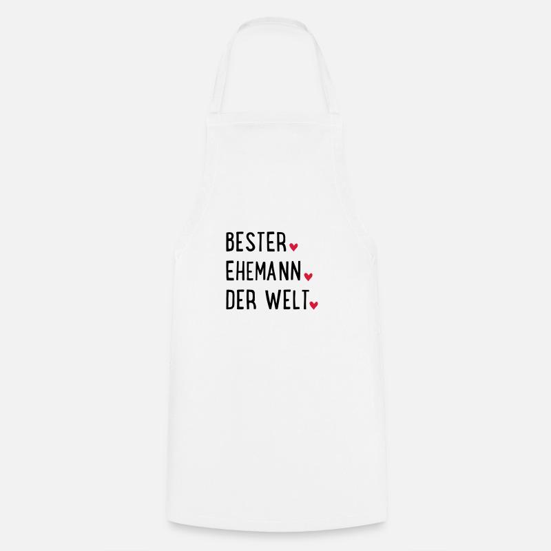 Bester Ehemann der Welt - Kochschürze - Weiß