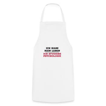 Psychologie - Tablier de cuisine - blanc - Devant - AI Model Male 185 dark (185cm)
