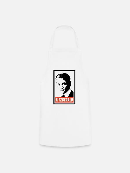 Scott Fitzgerald - Kochschürze - Weiß