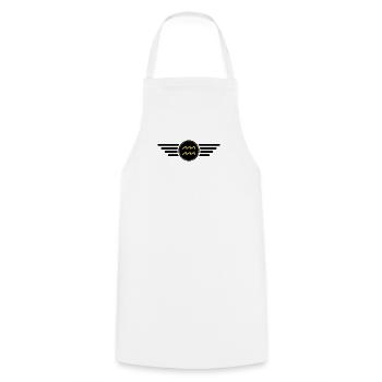 Aquarius Zodiac Sign, Exclusive T-Shirt Design - Cooking Apron - white - Front - AI Model Male 185 dark (185cm)