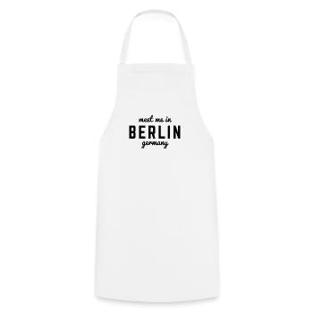 Berlin Deutschland Fan Flagge Design T Shirt - Kochschürze - Weiß - Vorne - AI Model Male 185 dark (185cm)