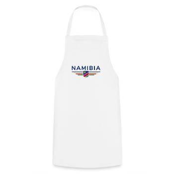 Namibia T-Shirt for Fans and Travelers - Cooking Apron - white - Front - AI Model Male 185 dark (185cm)