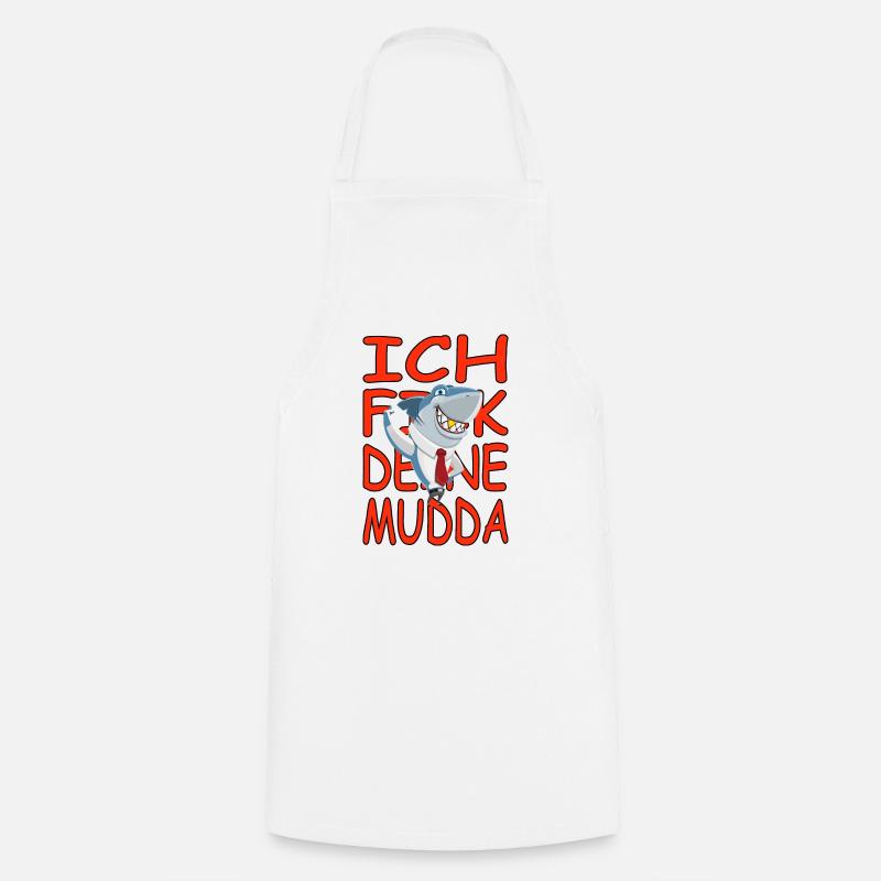 Deine Mudda-lustige-humor-satire Vers.1 - Kochschürze - Weiß