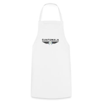 J’aime le Guatemala, T-shirt Style Design - Tablier de cuisine - blanc - Devant - AI Model Male 185 dark (185cm)