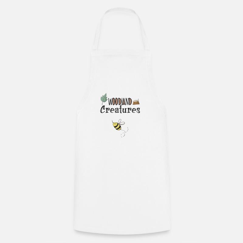 bee - Cooking Apron - white