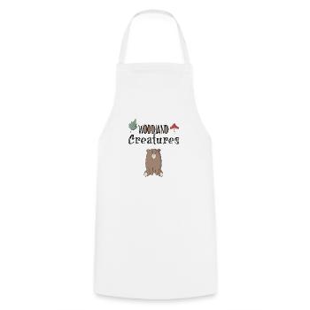 forest - Cooking Apron - white - Front - AI Model Male 185 dark (185cm)