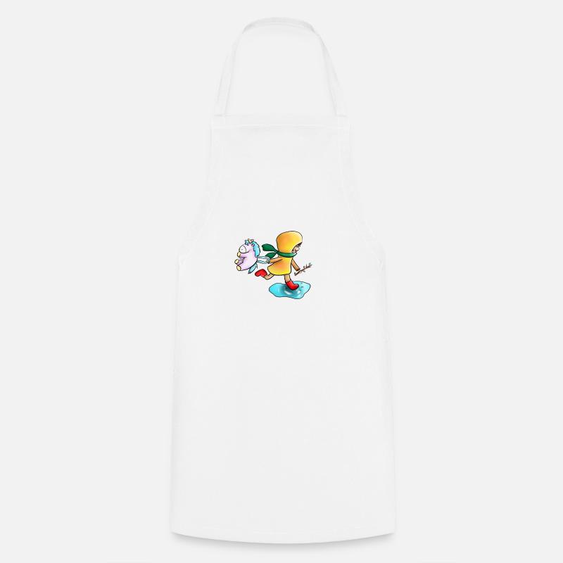 Couleur d'enfance - Tablier de cuisine - blanc